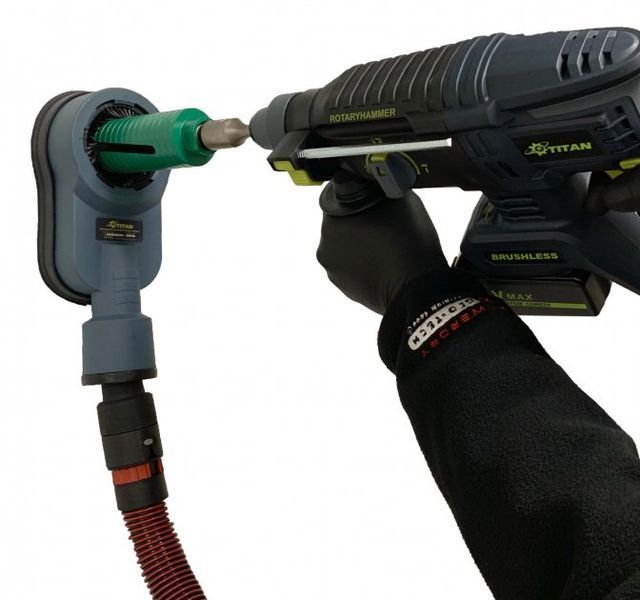 Пылеуловитель вакуумный для сверления TITAN USSD108 (для отверстий до 70мм) USSD108 фото