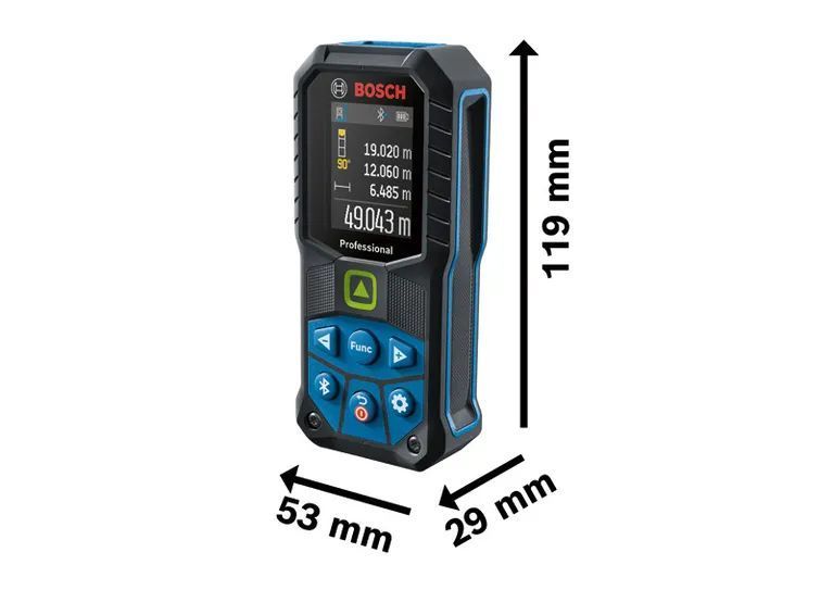 Дальномер лазерный BOSCH GLM 50-27 CG (50м) 0601072U00 фото