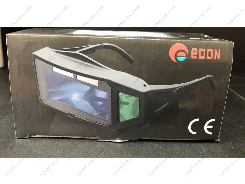 Окуляри зварювальника (хамелеон) з автозатемненням Edon ED-500BS окуляри для зварювання ED-500BS фото