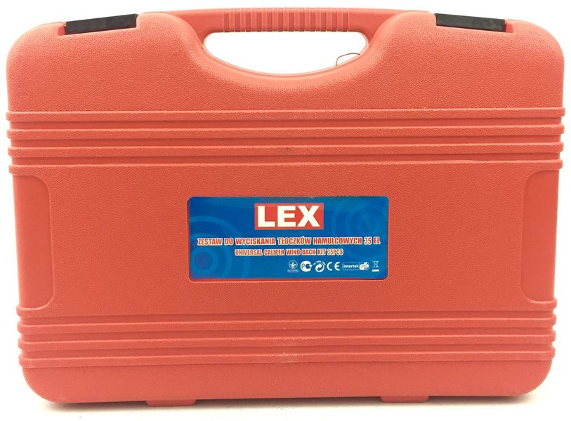 Качественный набор для замены тормозных колодок LEX LXBPS35 : 35шт, Польша LXBPS35 фото