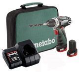 Шуруповерт аккумуляторный METABO PowerMaxx BS 600079550 (2акум.12В 2Ач/зарядный LC 40/сумка) 600079550 фото