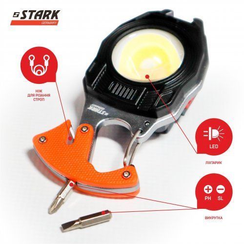 Фонарь ручной LED STARK L-1-03 Li (243000103) 243000103 фото