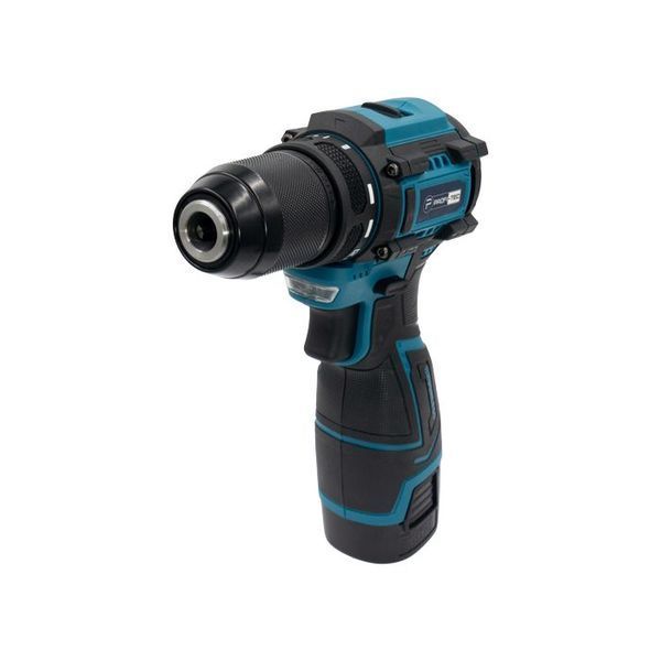 Аккумуляторный шуруповерт PROFI-TEC PCD35168BL: с АКБ 2шт-16.8V 2.0 Ah, набор головок 006293 фото