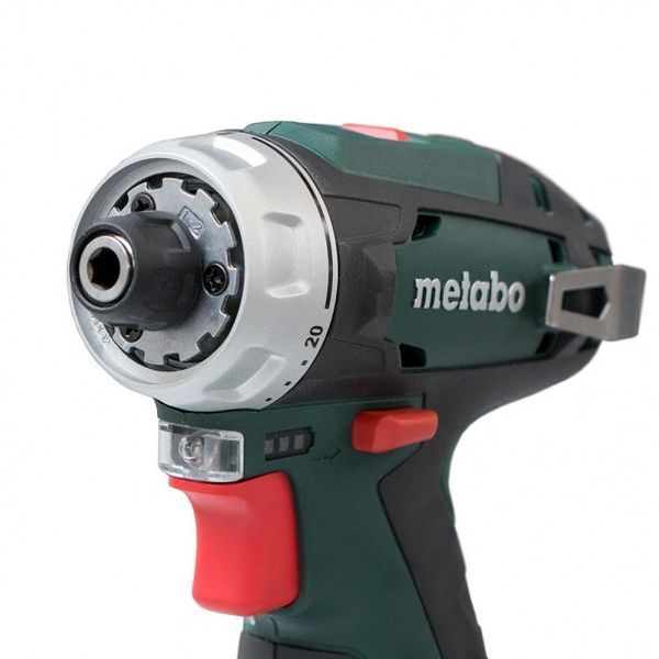 Купити Шурупокрут акумуляторний METABO PowerMaxx BS 600079550 (2акум.12В 2Аг/зарядний LC 40/сумка) в Україні у Tools Store