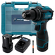 Аккумуляторный шуруповерт PROFI-TEC PCD35168BL: с АКБ 2шт-16.8V 2.0 Ah, 35 Нм, набор головок - фото товара 006293