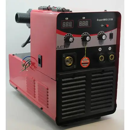 Потужний напівавтомат зварювальний Edon EXPERTMIG-3150D : (2 в 1 MIG + MMA) 8.2 кВт, струм 20А-315 А, електрод 0,6-1,2 мм EXPERTMIG-3150D фото