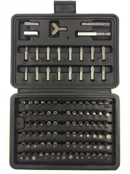 Купити Набір біт Euro Craft ECSB100 : 100 шт в Україні у Tools Store