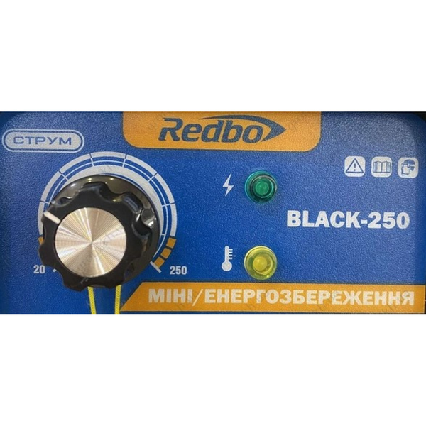 Мощный инверторный сварочный аппарат (сварка) Redbo Black-250 : 5.2 кВт, 20 - 250 А, электрод 1.6 - 4.0 мм Black-250 фото