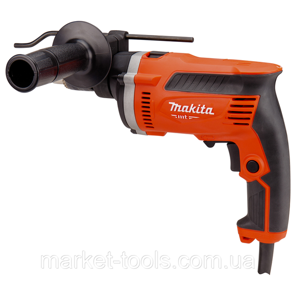 Професійна дриль електрична ударна (електродриль) MAKITA M8100KX2 + аксесуари : 710 Вт, 1.3-13 мм сверло M8100KX2 фото