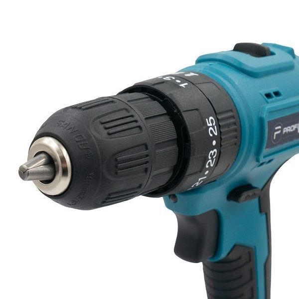 Шуруповерт аккумуляторный PROFI-TEC PCD3520BL (2акум.20В 2Ач/зарядный/кейс) 006074 фото