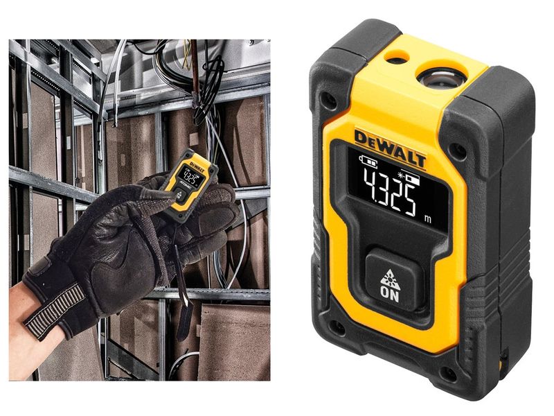 Профессиональный лазерный дальномер DeWALT DW055PL: 16.75 м электронная лазерная рулетка DW055PL фото