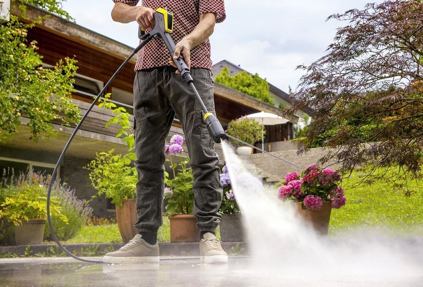 Купити Засіб для очищення каменю та фасадів KARCHER Plug 'n' Clean 3-в-1 RM 611 (1л) в Україні у Tools Store