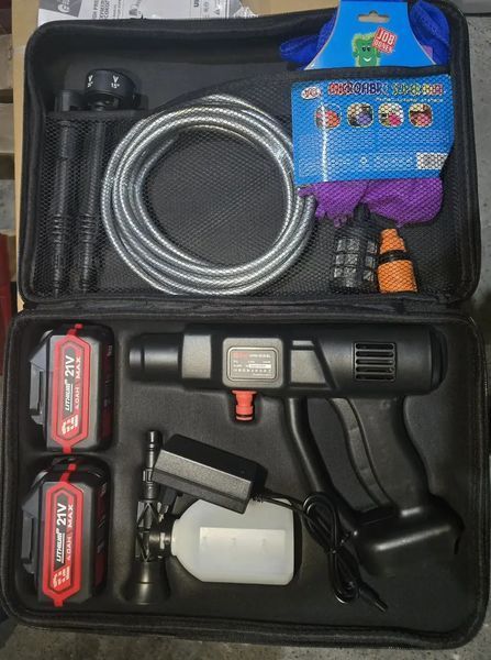 Мойка высокого давления аккумуляторная EDON UPW-21/3 BL (2акум.21В 4Ач/зарядная/сумка) UPW-21/3 фото