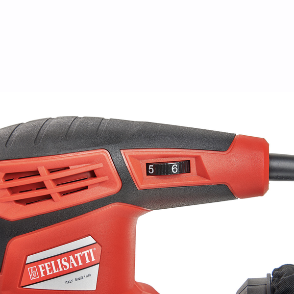 Купити Ексцентрикова шліфмашина (орбітальна) Felisatti ЕШМ-125/280Е F87412 : 280 Вт, 13000 об/хв, вага 1.2 кг в Україні у Tools Store