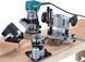 Електричний ручний столярний фрезер по дереву MAKITA RT0700CX2J : 710 Вт, 6-8 цанга, 30000 об/хв електрофрезер, 3 бази - фото товару 1651540162