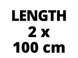 Якісна алюмінієва направляюча Einhell L 2000 : довжина 2000 мм, 2х1000 мм 4502118 фото 2