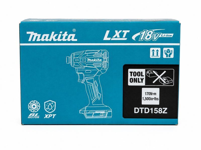 Купити Шурупокрут акумуляторний імпульсний MAKITA DTD158Z в Україні у Tools Store