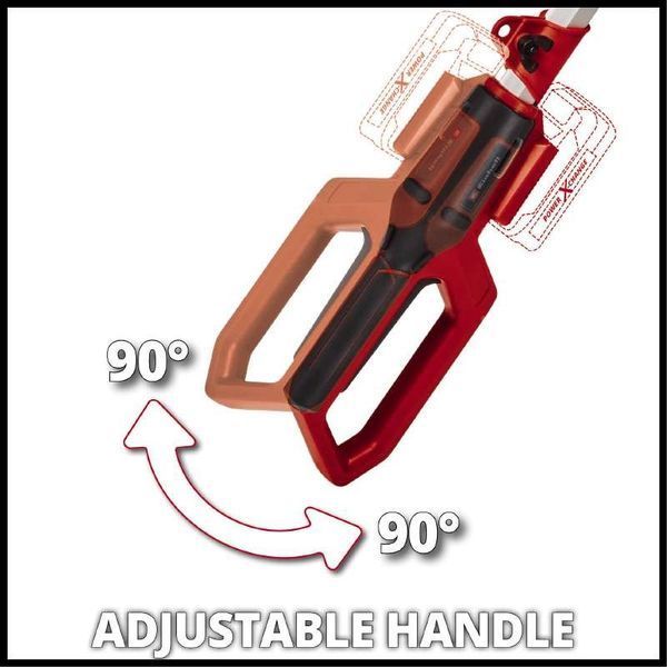 Кусторез аккумуляторный EINHELL GC-HH 18/45 LiT-Solo (телескопическая штанга) 3410585 фото