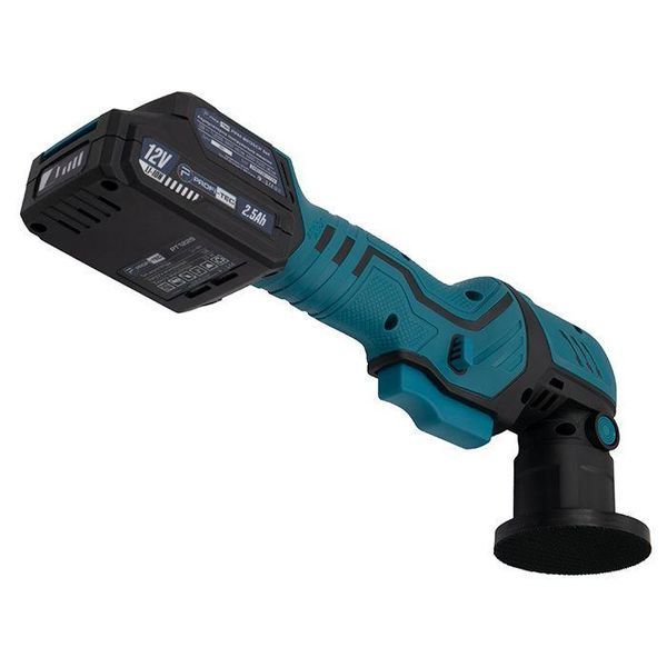 Купити Машина полірувальна ексцентрикова акумуляторна PROFI-TEC PPM-8012SCP Set (1акум.12В 2Аг/зарядний/насадки/кейс) в Україні у Tools Store