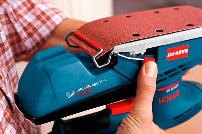 Шлифмашина вибрационная BOSCH GSS 23 A (190Вт) 0601070400 фото