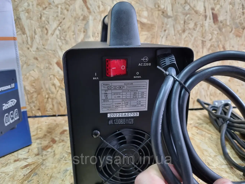 Сварочный инверторный аппарат (сварка) Redbo Black-258 Black-258 фото