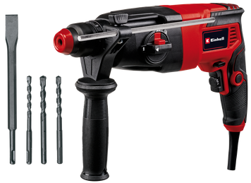 Мощный электрический перфоратор Einhell TC-RH 620 4F Kit : 620 Вт, 2.2 Дж, 1250 об/мин, 5200уд/мин 4257992 фото