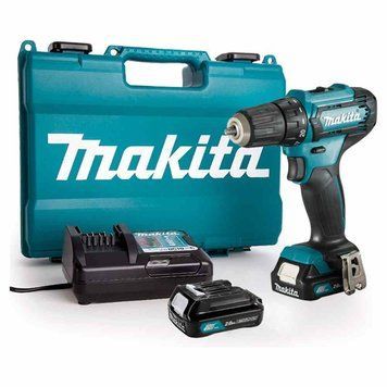 Купити Шурупокрут акумуляторний MAKITA DF333DWAE (2акум.12В 2Аг слайдер/зарядний/кейс) в Україні у Tools Store