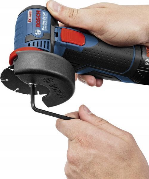 Купити Шліфмашина кутова акумуляторна BOSCH GWS 12V-76 (1акум.12В 2Аг/зарядний) в Україні у Tools Store