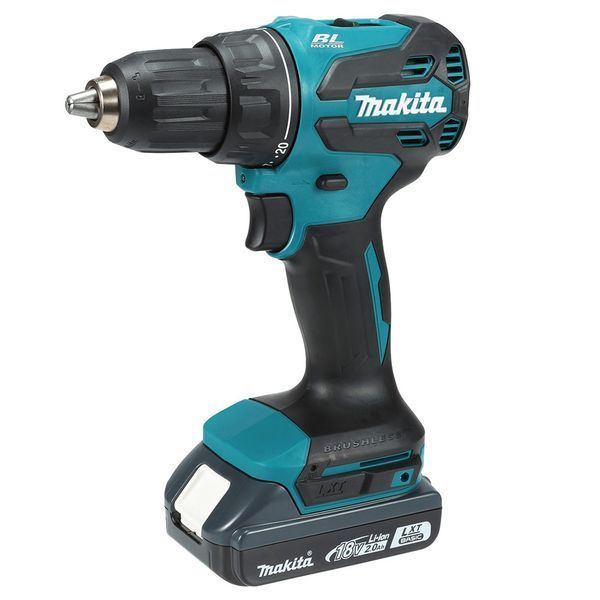 Шуруповерт аккумуляторный MAKITA DDF490WVE (2акум.18В 2Ач/зарядный/кейс) DDF490WVE фото