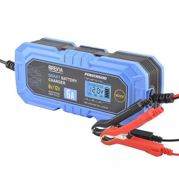 Купити Пристрій зарядний автомобільний BREVIA Power600 (6А/інверторний) в Україні у Tools Store
