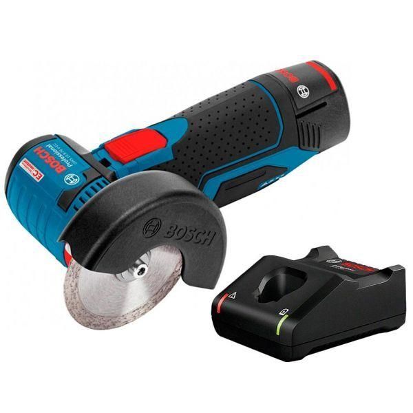 Купити Шліфмашина кутова акумуляторна BOSCH GWS 12V-76 (1акум.12В 2Аг/зарядний) в Україні у Tools Store