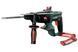 Потужний акумуляторний перфоратор Metabo KHA 18 LTX : 2.2 Дж, 18В акум 2ампера і зарядка (600210890) - фото товару 600210890 набір