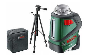 Купити Лазерний нівелір, рівень Bosch PLL 360 Set, 360 &deg;, 2 червоних промені до 20 м, штатив в Україні у Tools Store