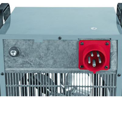 Качественный нагреватель электрический 380V Einhell EH 5000: 5000 Вт, 50 кв.м, ТЭН, 2 скорости (2338266) 2338266 фото
