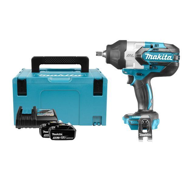 Аккумуляторный ударный гайкокрут Makita DTW 1002 RTJ (с АКБ 2-шт 18V 5Аh) DTW1002RTJ фото