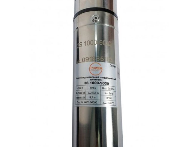 Насос глубинный POWERCRAFT 3S 1000-9030w (шнековый) 3S1000-9030w фото