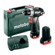 Аккумуляторный шуруповерт Metabo PowerMaxx BS BL, 12 V / 2.0 Ah - фото товара 601721500