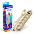 Сетевой удлинитель Svittex SV-001, 220В, 10А, 5 розеток, 1.8 м Серый (YT-SV-001) YT-SV-001 фото
