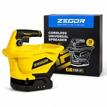 Купити Розкидач-сівалка акумуляторний ZEGOR CSD-21 (21В/каркас) в Україні у Tools Store