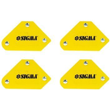 Купити Кутник магнітний 4кг SIGMA 4270251 (уп.4шт.) в Україні у Tools Store