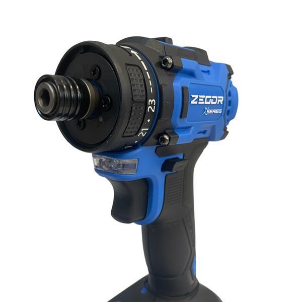 Купити Шурупокрут акумуляторний імпульсний ZEGOR IDAX-21BL-50 (1акум.21В 2Аг/зарядний/50Нм) в Україні у Tools Store