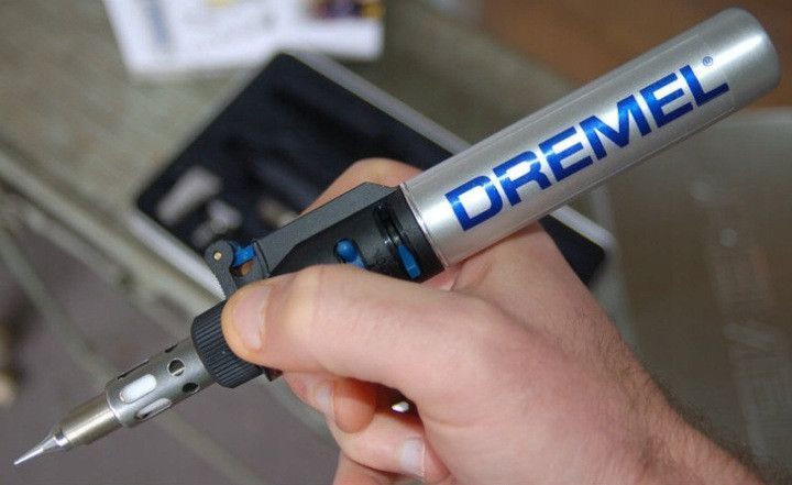Газовый паяльник Dremel Versatip Hobby (газ бутан) 6 операций, паяльник dremel,для хобби F0132000JC фото