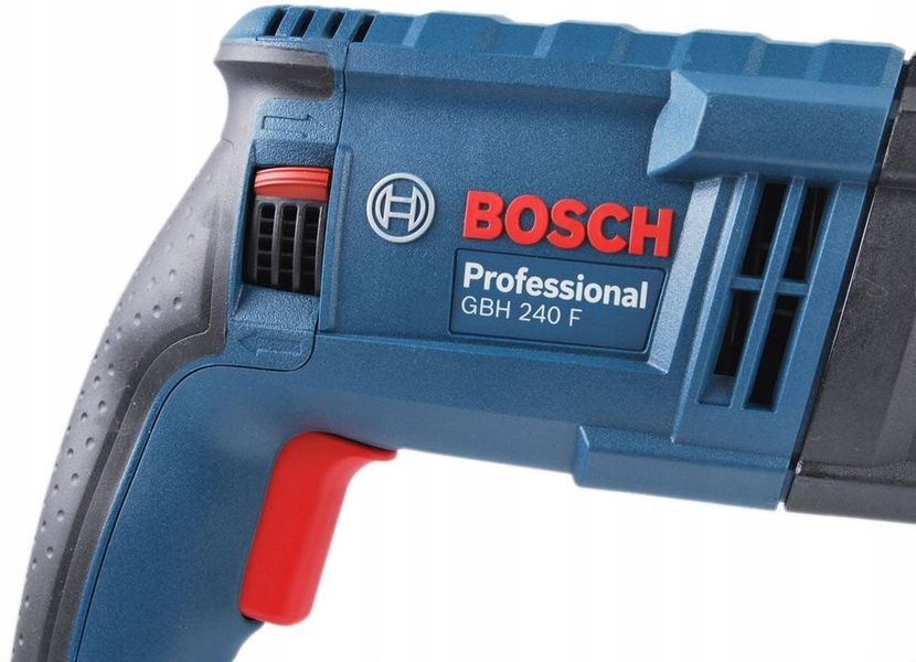 Професійний ударний електричний прямий перфоратор Bosch GBH240F : 790 Вт, 2.7 Дж (0611273000) 611273000 фото