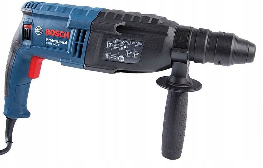 Професійний ударний електричний прямий перфоратор Bosch GBH240F : 790 Вт, 2.7 Дж (0611273000) 611273000 фото