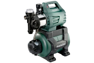 Потужна побутова насосна станція Metabo HWWI 4500/25 Inox : 1300 Вт, 4500 л/год., 4,8 бар, висота подачі 48 м 600974000 фото