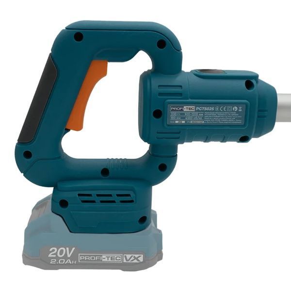 Триммер аккумуляторный PROFI-TEC PGT5025 008001 (1акум.20В 2Ач/зарядный) 008001 фото