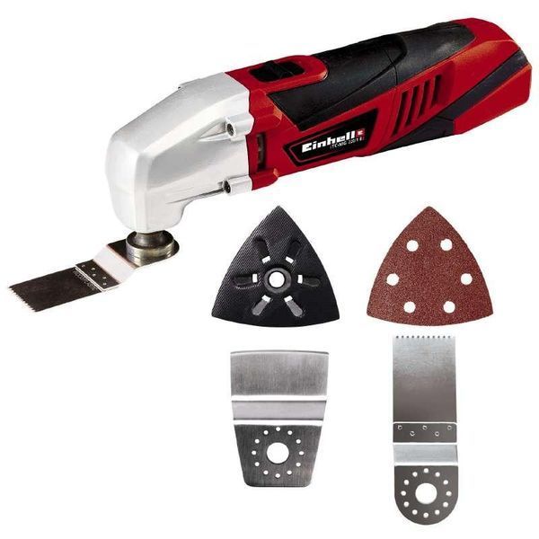 Купити Електриний багатофункціональний інструмент реноватор Einhell TC-MG 220/1 E New : 220 Вт універсальний різак мультитул (4465095) в Україні у Tools Store