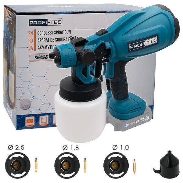 Краска пульт аккумуляторный PROFI-TEC PSG80020 006964 (каркас) 006964 фото