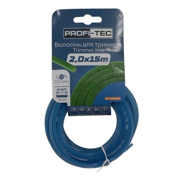 Триммер аккумуляторный PROFI-TEC PGT5025 008001 (1акум.20В 2Ач/зарядный) 008001 фото