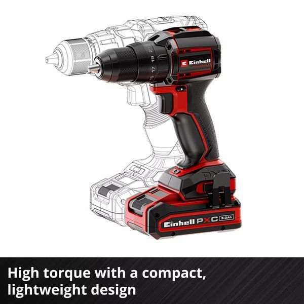 Купити Шурупокрут акумуляторний EINHELL TP-CD 18/70-C Li BL-Solo в Україні у Tools Store
